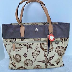 COACH | Shell Pattern Tote Coach Bag 🐚